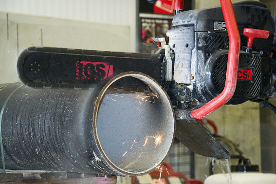 Цепная пила с цепью PowerGrit - ICS 545018 пила 695PG Цепная пила с цепью PowerGrit - ICS 545018 пила 695PG