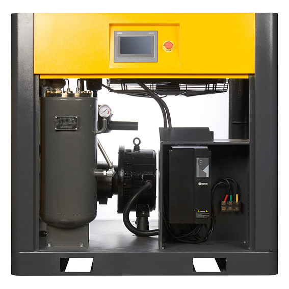 Винтовой компрессор ET SL 37-08 D VS PM (IP23) Винтовой компрессор ET-Compressors SL 37-08 D VS PM (IP23) без муфты с частотным регулированием производительности и двигателем на постоянных магнитах