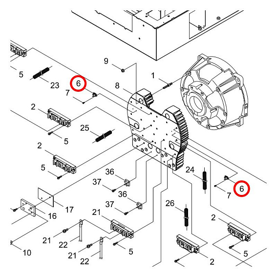 M100-000010, M100000010 Термостат / THERMOSTAT Shindaiwa DGW500 M100-000010, M100000010 Термостат / THERMOSTAT Shindaiwa DGW500