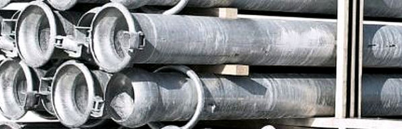 Напорная металлическая труба с соединительными элементами d=300мм/6,5м/нап 4810048931 (длина 6,5 метров)