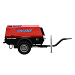 Дизельный винтовой компрессор Rotair MDVN 46P-15 на шасси