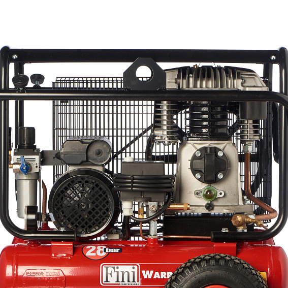 Поршневой компрессор с ременным приводом высокого давления FINI WARRIOR BK-113-4-AP Поршневой компрессор с ременным приводом высокого давления FINI WARRIOR BK-113-4-AP