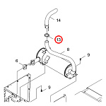 V495-002100, V495002100 Лампа / CLAMP Shindaiwa DGW500