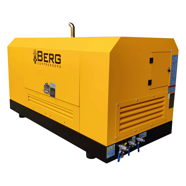 Дизельный компрессор BERG М-5-8