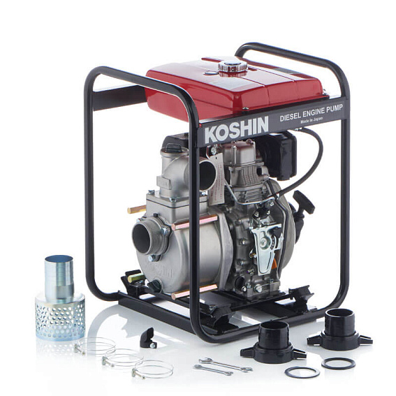 Дизельная мотопомпа для сильно-загрязненных вод Koshin STY-80D Дизельная мотопомпа для сильно-загрязненных вод Koshin STY-80D