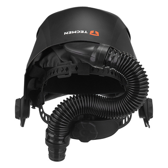 Сварочная маска с автоматическим светофильтром и подачей воздуха Tecmen ADF930S черная с PAPR Сварочная маска с автоматическим светофильтром и подачей воздуха Tecmen ADF930S черная с PAPR