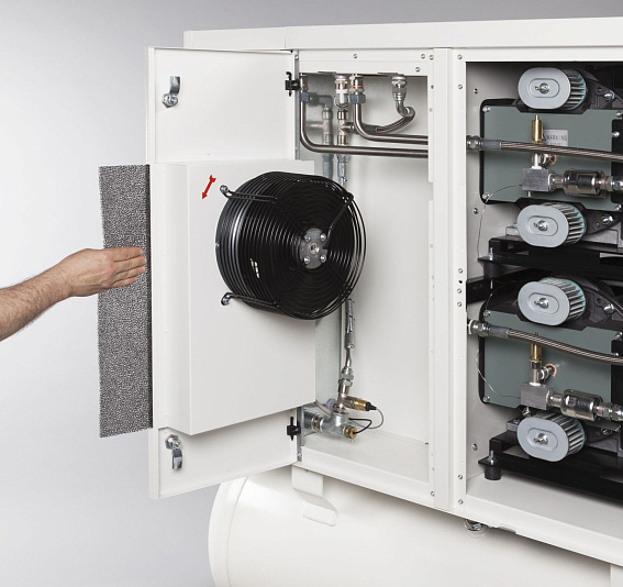 Спиральный безмасляный компрессор с осушителем FINI OS 1008-270F ES TA Спиральный безмасляный компрессор с осушителем FINI OS 1008-270F ES TA