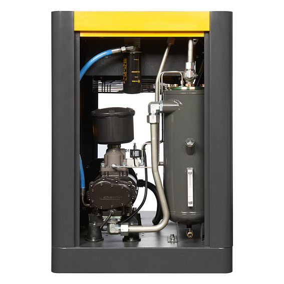 Винтовой компрессор ET SL 22-13 D VS PM (IP23) Винтовой компрессор ET-Compressors SL 22-13 D VS PM (IP23) без муфты с частотным регулированием производительности и двигателем на постоянных магнитах