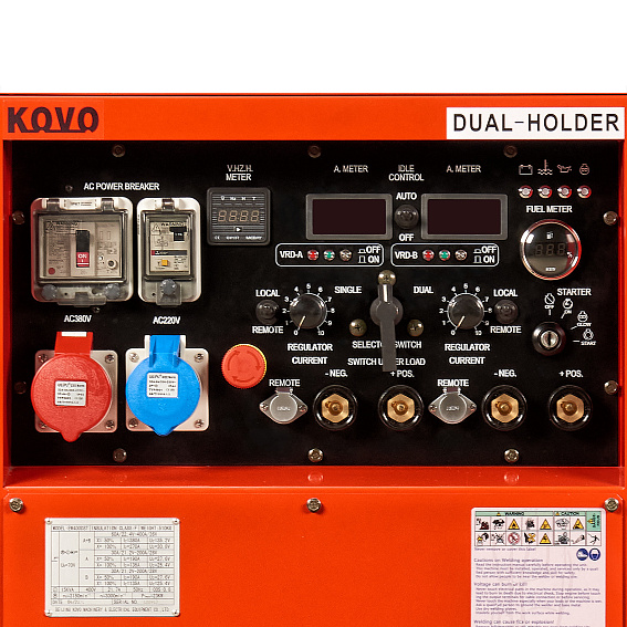 Дизельный двухпостовой сварочный генератор KOVO EW400DST (YANMAR) Дизельный двухпостовой сварочный генератор KOVO EW400DST (YANMAR)