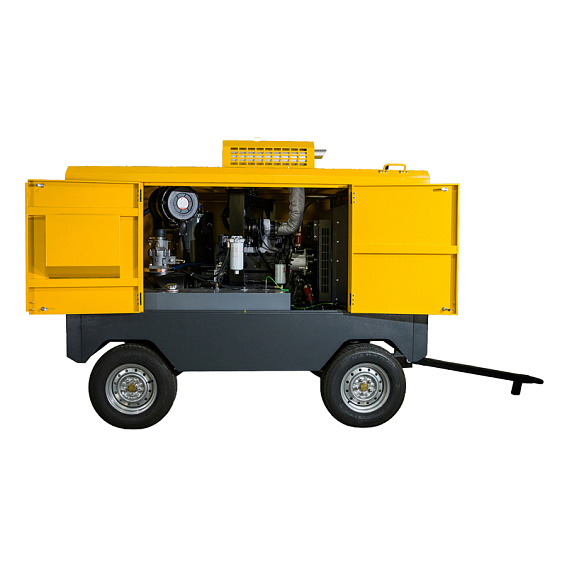 Дизельный винтовой компрессор ET-Compressors ET SDN 550T-15 на шасси Дизельный винтовой компрессор ET-Compressors ET SDN 550T-15 на шасси