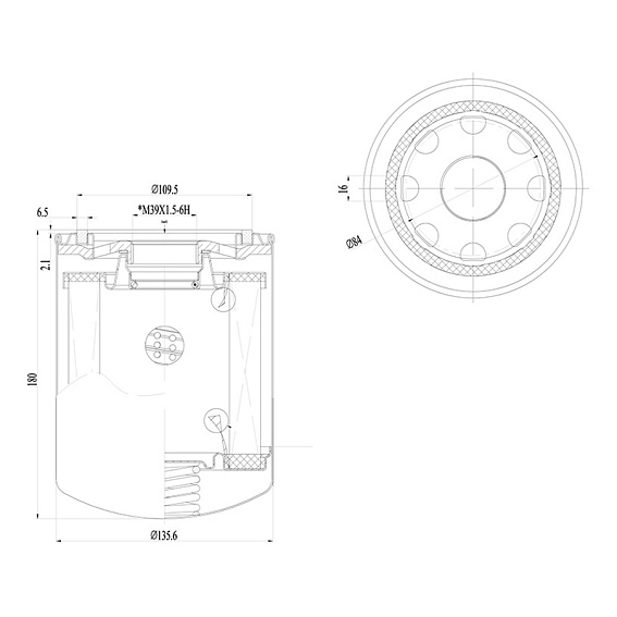 Fiac 7212300000 = ETS-1318039 Сепаратор (аналог) Fiac 7212300000 = ETS-1318039 Сепаратор (аналог)
