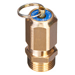 Клапан предохранительный 11 бар 1/2" Air Tek с кольцом ручного сброса VS1211A