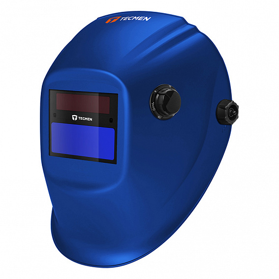 Сварочная маска с автоматическим светофильтром Tecmen ADF - 615J 9-13 TM17 синяя