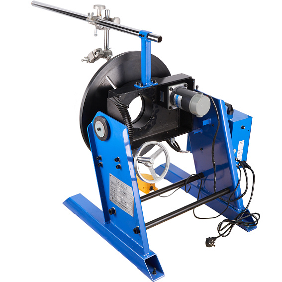 Позиционер с поворотным столом BW1-3 на 300 кг с держателем горелки Позиционер с поворотным столом BW1-3 на 300 кг с держателем горелки