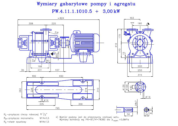 Вакуумный водокольцевой насос Hydro-Vacuum PW.4.11.1.1010.5 3 кВт Вакуумный водокольцевой насос Hydro-Vacuum PW.4.11.1.1010.5 3 кВт