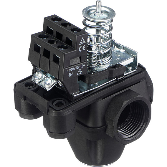 Реле давления насоса с манометром ET-14/04 W1 1-4bar 1х1”m+2x1”f Реле давления насоса с манометром ET-14/04 W1 1-4bar 1х1”m+2x1”f