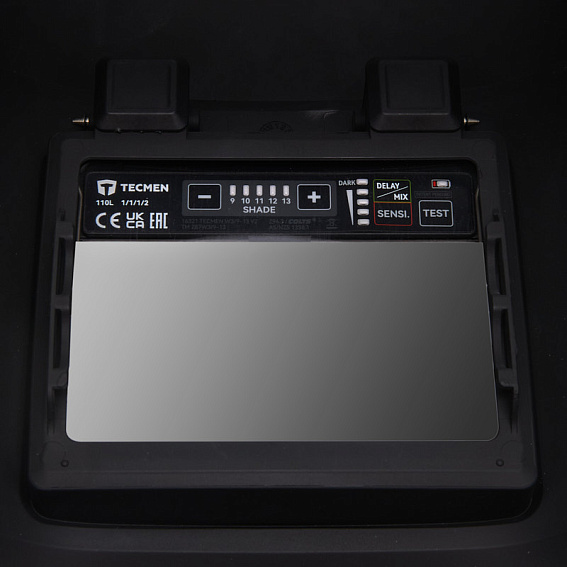 Маска сварщика с АСФ Хамелеон Tecmen ADF 110L черная Маска сварщика с АСФ Хамелеон Tecmen ADF 110L черная