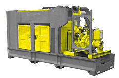 Дизельная высоконапорная мотопомпа ET DSH150-800/128 CAT ML