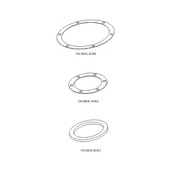 С415.01.00.015 Прокладка сапуна для головок С415М, С416М С415.01.00.015 Прокладка сапуна для головок С415М, С416М