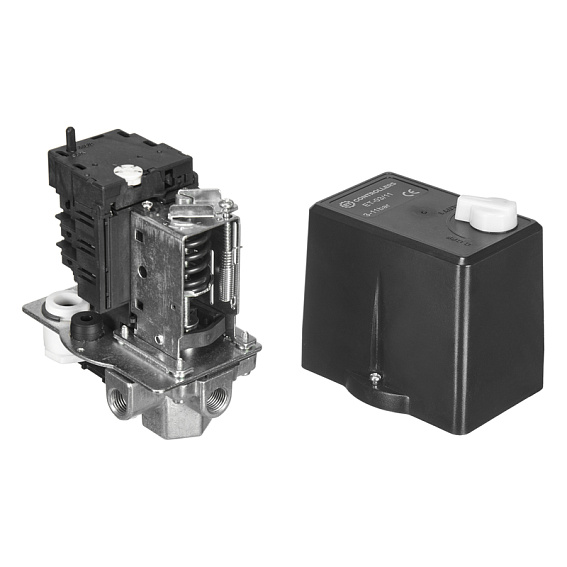 Реле давления компресссора ET-03/11-R10 A3 3-11bar 1х3/8”f+3х1/4”f 6.3-10A Реле давления компресссора ET-03/11-R10 A3 3-11bar 1х3/8”f+3х1/4”f 6.3-10A