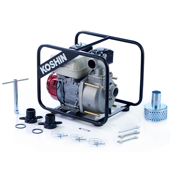 Бензиновая мотопомпа для средне-загрязненных вод Koshin STH-50X Бензиновая мотопомпа для средне-загрязненных вод Koshin STH-50X