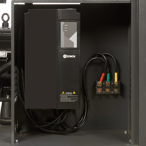 Винтовой компрессор ET SL 37-10 D VS PM (IP23) Винтовой компрессор ET-Compressors SL 37-10 D VS PM (IP23) без муфты с частотным регулированием производительности и двигателем на постоянных магнитах