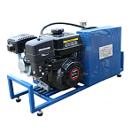 Компрессор высокого давления FROSP КВД 100/300Д (Loncin G160F, 100л/мин, 300бар, 4,1кВт)