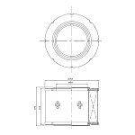 ET-Filters ETA-1511088 (аналог MANN C1556/5) Фильтр воздушный