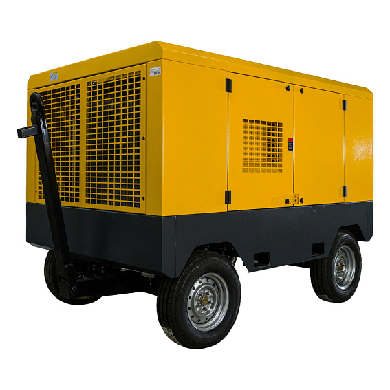 Дизельный винтовой компрессор ET-Compressors ET SDN 550T-15 на шасси Дизельный винтовой компрессор ET-Compressors ET SDN 550T-15 на шасси