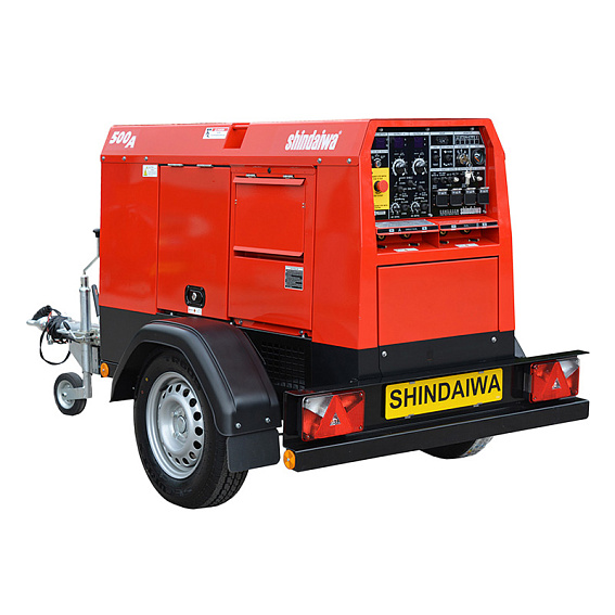 N Дизельный сварочный генератор SHINDAIWA DGW500DM/RU