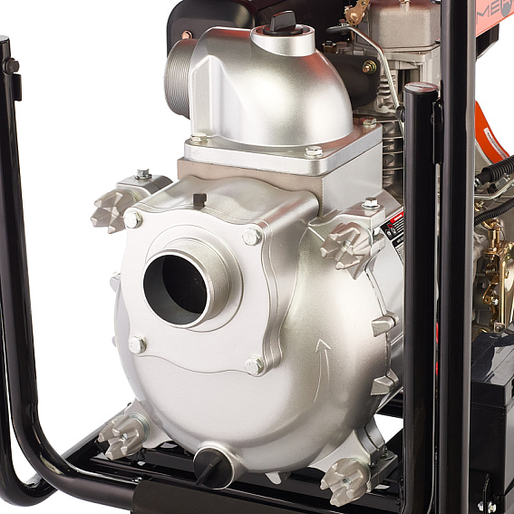 Дизельная мотопомпа для сильно загрязненных вод Meran MPD301T Дизельная мотопомпа для сильно загрязненных вод Meran MPD301T