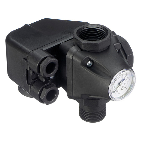 Реле давления насоса с манометром ET-14/04 W1 1-4bar 1х1”m+2x1”f Реле давления насоса с манометром ET-14/04 W1 1-4bar 1х1”m+2x1”f