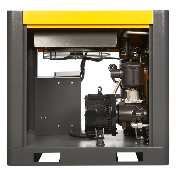 Винтовой компрессор ET SL 11-08 D VS PM (IP23) Винтовой компрессор ET-Compressors SL 11-08 D VS PM (IP23) без муфты с частотным регулированием производительности и двигателем на постоянных магнитах