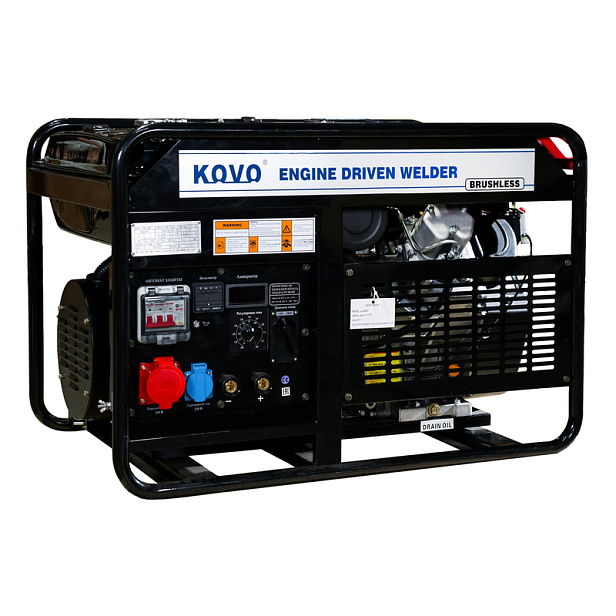 Дизельный однопостовой сварочный генератор KOVO EW320G-D