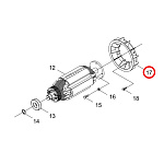 A171-000091, A171000091 Вентилятор / FAN, COOLING Shindaiwa DGW400, DGW500