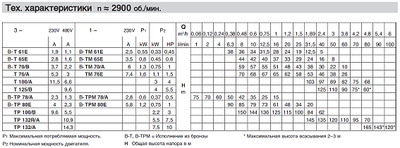 Насос вихревой Calpeda TPM 80 230/50 Hz Насос вихревой Calpeda TPM 80 230/50 Hz