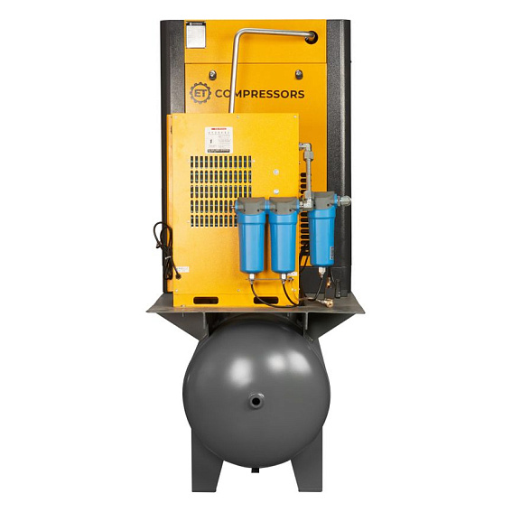 Винтовой компрессор ET-Compressors SL 37-16-500 VS PM ES (IP55) на ресивере с осушителем Винтовой компрессор ET-Compressors SL 37-16-500 VS PM ES (IP55) на ресивере с осушителем