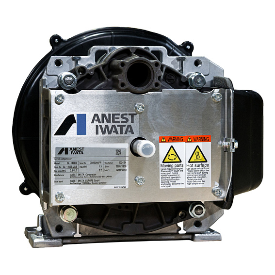 Спиральный блок ANEST IWATA SL-140EB 1.5/2.2 кВт, 8 бар Спиральный блок ANEST IWATA SL-140EB 1.5/2.2 кВт, 8 бар