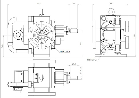Насос шестеренчатый Fraccarolo - FA/24 - 5,5/1500 300C° (FAM/24) Насос шестеренчатый Fraccarolo - FA/24 - 5,5/1500 300C° (FAM/24)