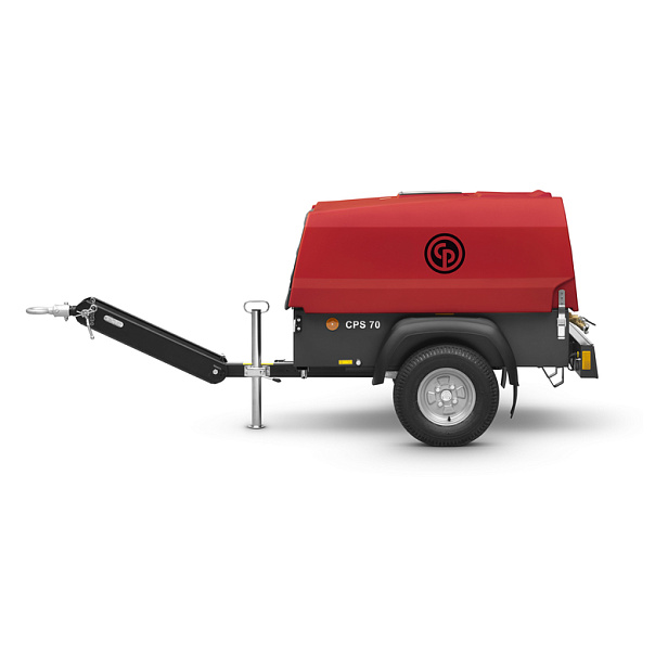 Винтовой компрессор Chicago Pneumatic CPS70 на шасси