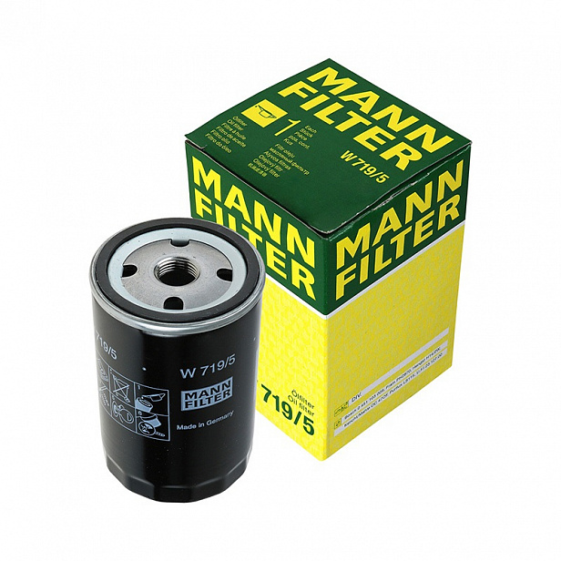 MANN-filter W719/5 Фильтр масляный, аналог ETO-0500000