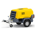 Дизельный винтовой компрессор Atlas Copco XAS 48KD на шасси