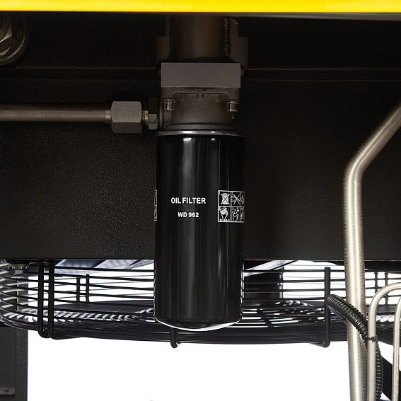 Мощность двигателя, кВт;Давление, атм;Объем ресивера, литров;Производительность, л/мин;Наличие осушителя;Тип привода;Наличие частотного преобразователя;Применение;Напряжение питания, В;Габариты (ДхШхВ), мм;Гарантия, месяцев;Масляный/Безмасляный;Страна производства;Наличие ресивера;Серия Винтовой компрессор ET-Compressors SL 45-10 VS PM (IP55) с частотным регулированием производительности и двигателем на постоянных магнитах