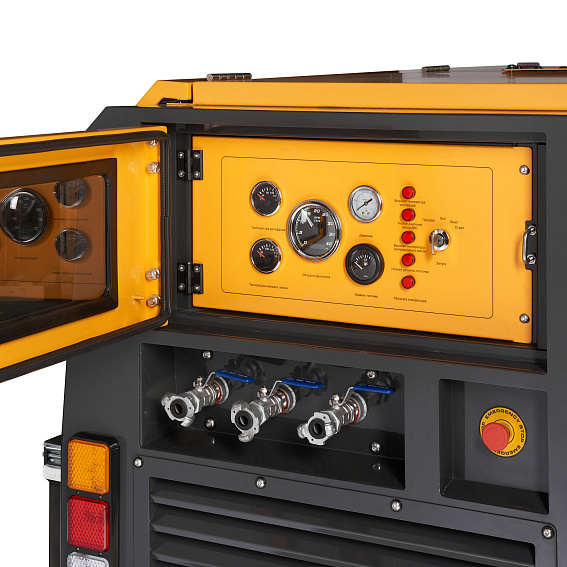 Дизельный винтовой компрессор ET-Compressors ET SD-185T-7 на шасси Дизельный винтовой компрессор ET-Compressors ET SD-185T-7 на шасси