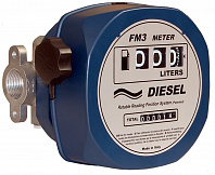 Механические расходомеры жидкости, вариант 2